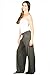 TL Women's Made in USA Comfy Wide Leg Long Boho Maternity Palazzo Gaucho Pants Charcoal