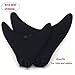 GOALUKK Mermaid Tails with Monofin for Swimming,Training Diving Fins Swim Fins for Kids and Adults(Black) (Small-fit for kids(17.718.512.2in))