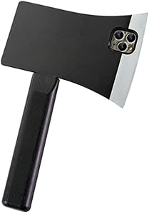 Funny Unique 3D Axe Shape iPhone Case Anti-Drop Protection Case for iPhone 7/8 SE2 X XS Max XR Plus 11 Pro Max (for iPhone XR)