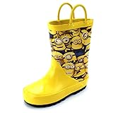 Despicable Me Minions Kids Rain Boots (9/10 M US Toddler)