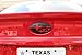 Front & Rear Glossy Badge Emblem For 2011-Up Compatible with Impreza Models (Aftermarket Product NOT OEM) (Red)