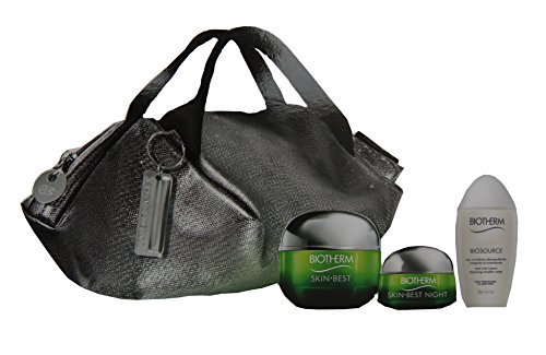 Biotherm Skin Best X Mandarin Duck Coffer: Cream SPF15 N/C 50ml + Night Cream 15ml + BioSource Cleansing Water 30ml + Handle Bag, 1 Count