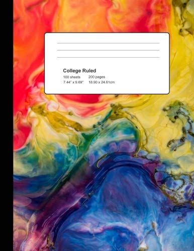 College Ruled Notebook: College Ruled: 100 sheets / 200 pages, 8.5" x 11"