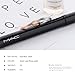 PAURO Women's Stainless Steel 2MM Thin Rose Gold Stackable Midi Pinky Ring Engagement Wedding Band Size 7