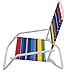Rio Brands Aloha Sand Chair, Red/Blue/Green/Yellow Stripe