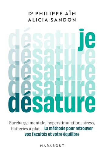 Je désature: Surcharge mentale, burn-out, stress, batteries à plat...