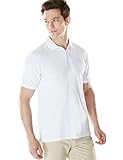 TM-MTK02-THW_Medium Tesla Men's Dri Flex Tech Polo Premium Active Fit Solid Top Shirt MTK02