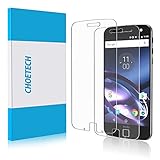Moto Z Force Screen Protector, CHOETECH 2 Pack Tempered Glass Screen Protector Crystal Clear & Case Friendly Screen Protector For Motorola Moto Z Force Droid