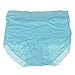 LY Womens Cotton Lace High Waist Comfy Covered Stretch Boyshort Panty Underpants