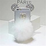 Galaxy S8 Plus Mouse Ears Case,Galaxy S8 Plus Diamond Case,Cute Cartoon Mouse Ears Bling Diamond Soft TPU Crystal Rhinestone Phone Case Cover For Samsung Galaxy S8 Plus,NO2