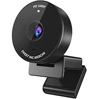 1080P Webcam - USB Webcam with Microphone & Physical Privacy Cover, Noise-Canceling Mic, Auto Light Correction, EMEET C950 Ul