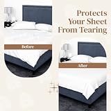 FeelAtHome Bed Sheet Holder Straps Criss-Cross for All Sizes view 5