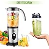 Blender-Food-Processor-Uten-Small-Mini-Portable-Smoothie-Maker-and-Mixer-Family-Personal-Blender-for-Milkshake-Fruit-Vegetables-Drinks-Ice-5-Piece-Set Blender Food Processor, Uten Small Mini Portable Smoothie Maker and Mixer Family Personal Blender for Milkshake, Fruit…