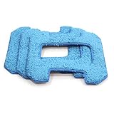 Spare cleaning cloths for dry cleaning made of microfiber HOBOT-268/288 (Blue, set of 3 pieces)