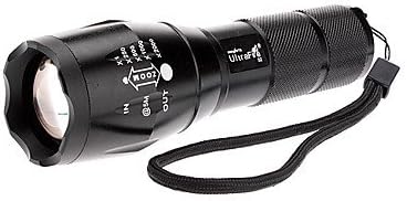 UltraFire S2 Zoom 5-Mode XM-L T6 LED Flashlight (1000LM, 3xAAA/1x18650)