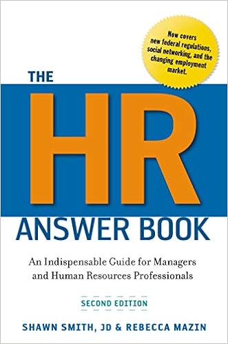 The Hr Answer Book: An Indispensable Guide For Managers And Human Resources Professionals (9780814417171)