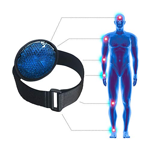 Climate pack 1Piece 5 inch diameter gel ice packs for injuries comes