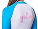 Women's Long Sleeve Performance Athletic Rashguard UV Sun Protection UPF 50+ Swim suit Surf Tee