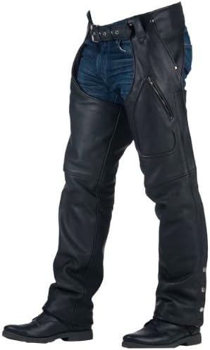 CH 707 GUNSLINGER NAKED LEATHER CHAPS Sizes 3XS-5XL