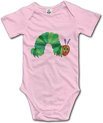 Baby Boys Girls Short Sleeve The Very Hungry Caterpillar Bobysuit