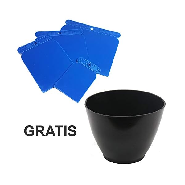 BEKATEQ Feinspachtel BK-110EP 2K Epoxidharz, 0,75 kg l Spachtelmasse für Boden, Auto & Boot l Risse & Löcher auffüllen I… – Bild 7