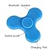 Leezo LED Light Switch MINI Bluetooth Speaker Music Fidget Spinner EDC Hand Spinner For Autism And Kids Adult Funny Fidget Toy
