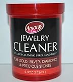 The Liquid Cleaner cleans,Jewelry Cleaner Solution Safely Clean all Jewelry Gold Silver & Diamonds