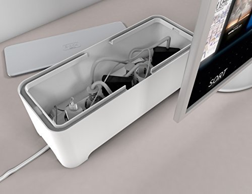 GOOblong Aux Cable Organizer Slim Design for Desktop or