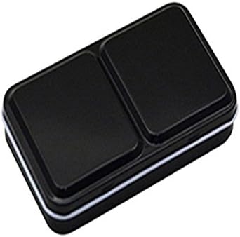 Caja de pintura de acuarela sólida para acuarelas (12 medias sartenes/6 sartenes)