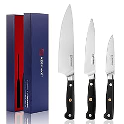 KEEMAKE Chef Knife Set 3 Piece, Sharp Kitchen