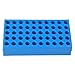 Vial Rack, Single Blue Vial Holds 50 Standard 12 mm 2 mL vials - Stackable Tube Vial Rack Centrifuge Tubes Rack