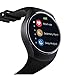 Ansbo Smart Watchphone Unlocked With Activity Tracker Heart Rate Pedometer Support GSM SIM Card and TF Card And Sync To Iphone 4/5/6/7 and With All Android Samsung/ Sony /LG Smart Phones (Black)