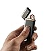 Jobon ZB-576 Lighter® USB Rechargeable Windproof Electric Lighter Set with USB Charging Cable and Gift Packaging Black