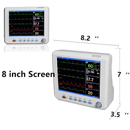 Patient Monitor with 6-Parameter, 8 Inch Screen - Thumbnail 4