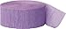 Premium Lavender Crepe Paper Streamer - 81 ft (1 Pc) - Perfect for Birthdays, Weddings, and Events