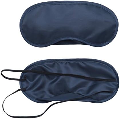 Gillberry New Pure Silk Sleep Eye Mask Padded Shade Cover Travel Relax Aid For Men, Women, Kids. (H)