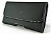 Premium Horizontal Leather Case Pouch Wallet for Samsung Galaxy J7 (2016), S8, J7 Prime,On8, On7, On Nxt - w/ Card Holder, Belt Clip, Belt Loops (Plus Size for Phone w/ Thick Cover Otterbox On)