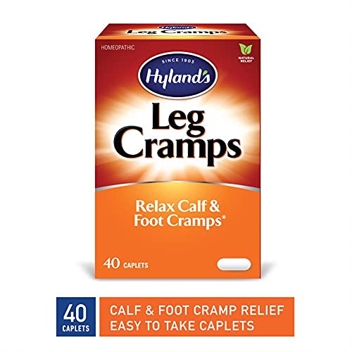 HYLAND’S LEG CRAMP CAPLETS, NATURAL CALF, LEG AND FOOT CRAMP RELIEF, 40 COUNT