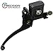 Hydraulic Brake Lever Master Cylinder - Premium Right Side Lever 7/8 Inch 8mm Mirror Hole - Perfect for 50cc, 125cc, 150cc, 250cc, GY6, Scooter, Moped, ATV, Quad - Easy Installation - Precision Auto