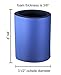 Pinnacle Mercantile Pack-6 Beer Can Cooler Thick Insulators Hard Foam Non-Collapsible Blank Royal Blue Perfect for Diy Project, Wedding, Bachelorette, Customize