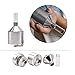 Powder Spice Grinder Hand Mill Funnel，Aluminum Spice Mills Powder Grinder Travel Set With Accessories by DmHirmg (Sliver 1 pc)