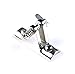 MxEol Bimini Top Deck Hinges Fitting Concave Base Hardware Pins W/Screws 316 Stainless Steel Pair
