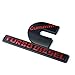 Yoaoo 2x OEM Black Cummins Turbo Diesel Emblem Badges High Output Replacement for RAM 2500 3500 Fender Emblem Matte Red