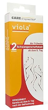 Viola Der Fruheste Schwangerschaftstest Ab Dem 8 Tag Amazon De