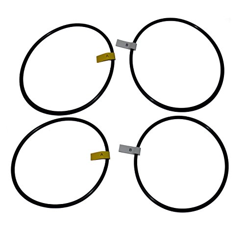 Captain O-Ring - OR-34A (2 pack) Replacement O-Rings for Culligan and Ace Filters (2 Sets, 4 O-Rings)