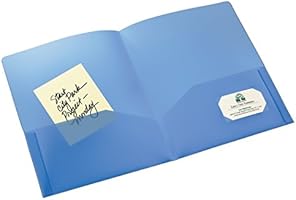 AVE47811 - Avery Translucent Two-Pocket Folder