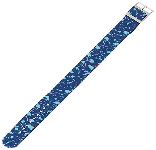 Fossil S201054 20mm Nylon Blue Watch Strap
