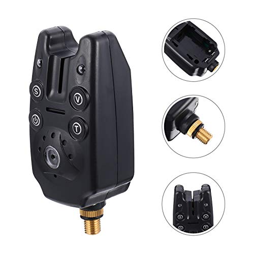 Abaodam Elektronischer Licht-Angel-Bissanzeiger, Glocke, Angelzubehör – Bild 7