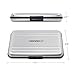 Honsky Aluminum UHS-I SD Micro SD SDHC SDXC TF SecureDigital Memory Card Carrying Case Holder Organizer Box Keeper for Computer Camera Media Storage Organization, Silver