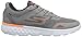 Skechers Performance Men's Go Run 400 Running Shoe,Gray/Orange,8.5 M US